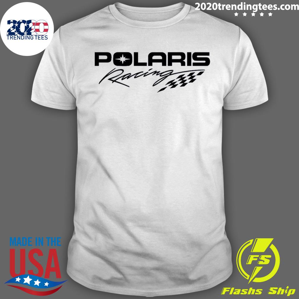 Official black Text Polaris Logo - Adult & Kids T-Shirts, Sweatshirts & Hoodies apparel design preview 1