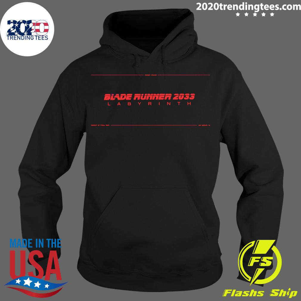 Official blade Runner 2033 Labyrinth - Adult & Kids T-Shirts, Sweatshirts & Hoodies apparel design preview 2