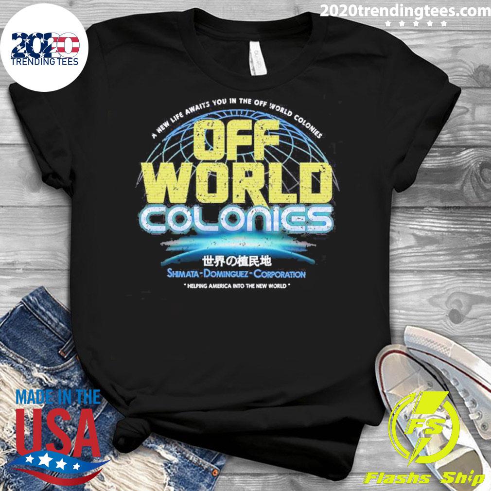 Official blade Runner Shimata Dominguez Off World - Adult & Kids T-Shirts, Sweatshirts & Hoodies apparel design preview 3