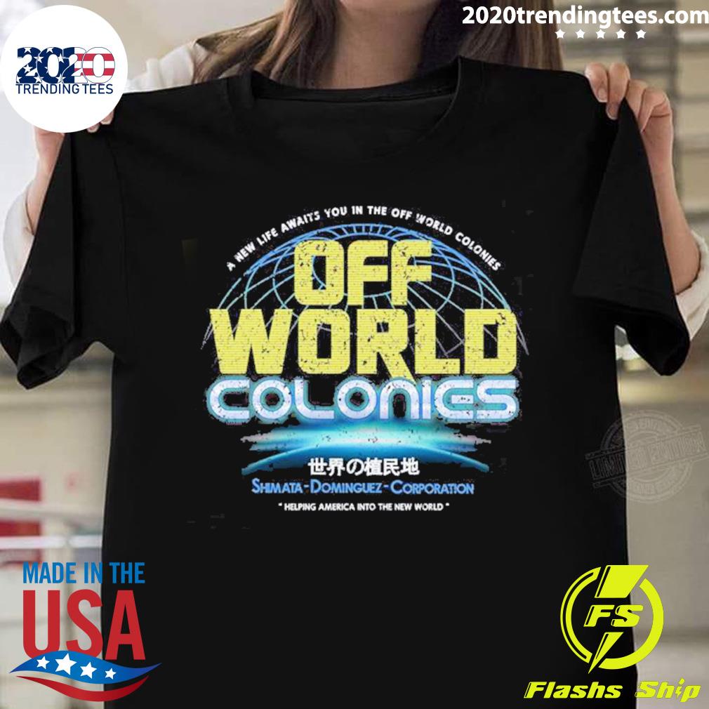 Official blade Runner Shimata Dominguez Off World - Adult & Kids T-Shirts, Sweatshirts & Hoodies apparel design preview 1