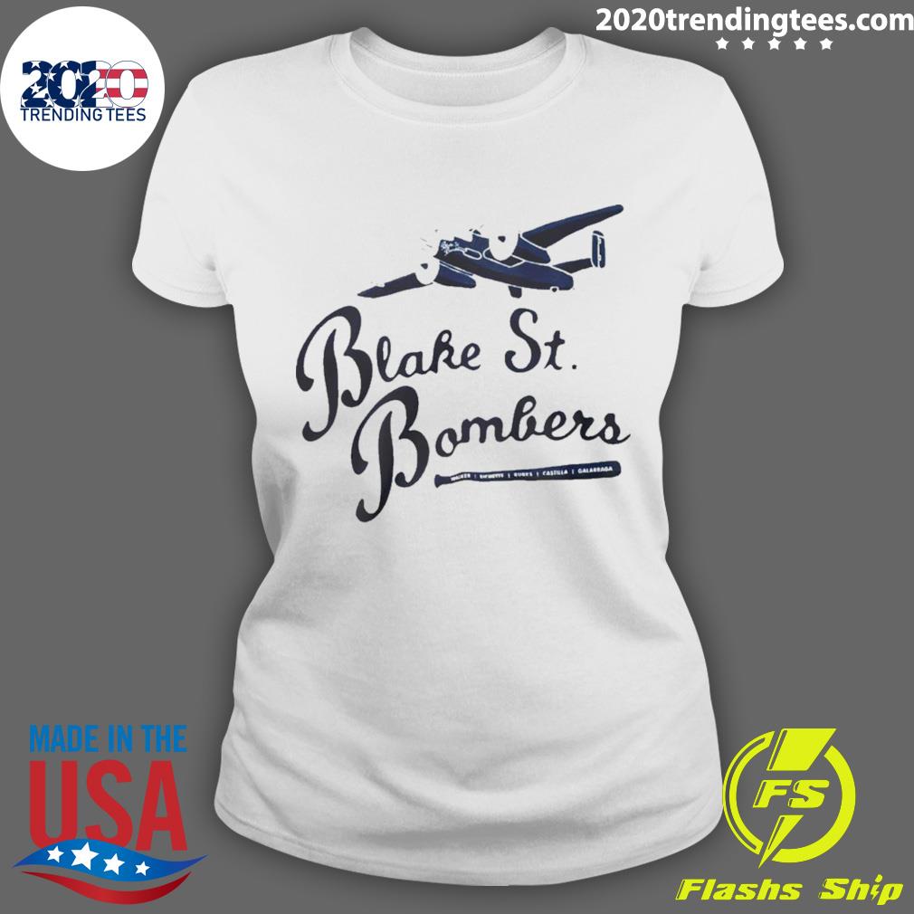 Official blake St Bombers - Adult & Kids T-Shirts, Sweatshirts & Hoodies apparel design preview 3