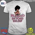 Official Blessed Beyond Belief Afro Lola Pink - Adult & Kids T-Shirts, Sweatshirts & Hoodies apparel design preview 1