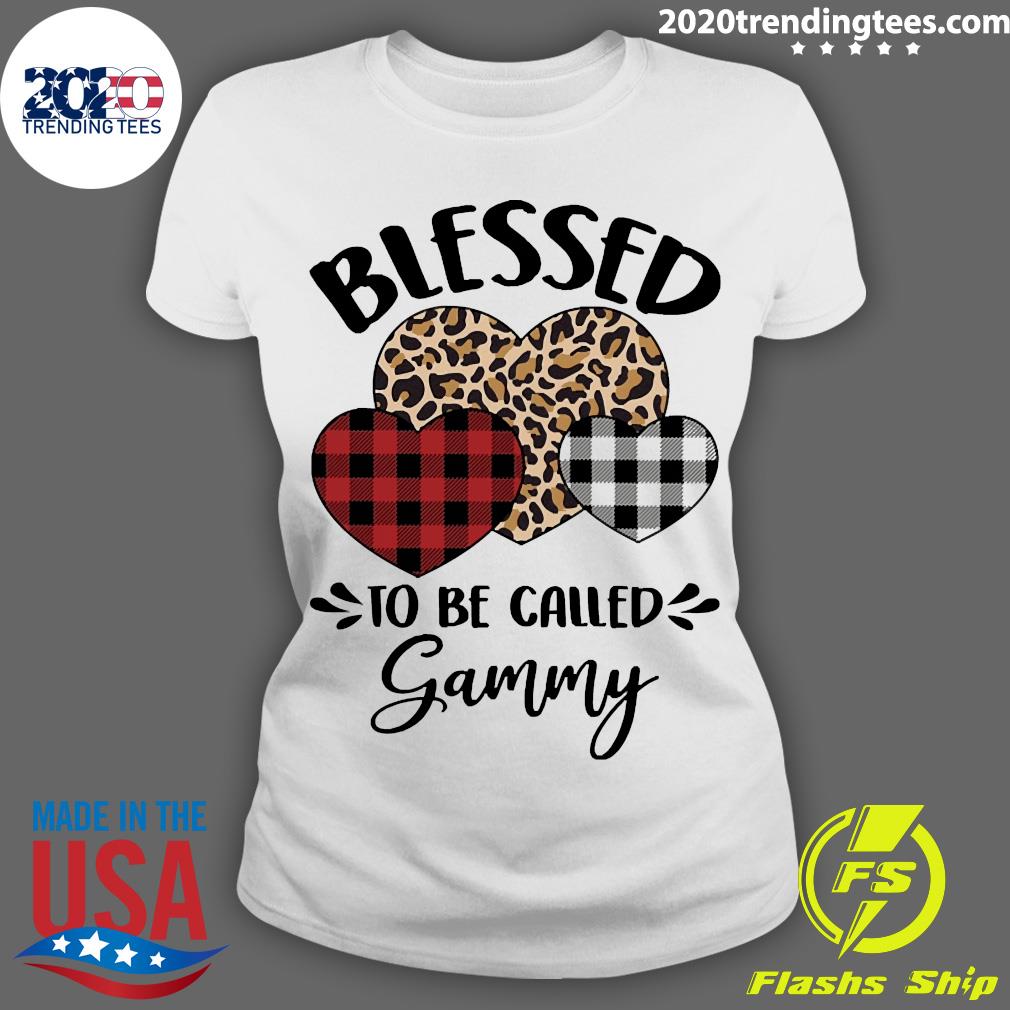 Official Blessed To Be Called Gammy - Adult & Kids T-Shirts, Sweatshirts & Hoodies apparel design preview 3