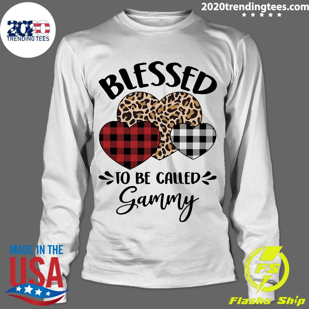 Official Blessed To Be Called Gammy - Adult & Kids T-Shirts, Sweatshirts & Hoodies apparel design preview 4