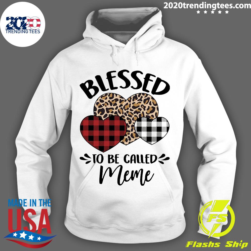 Official Blessed To Be Called Meme - Adult & Kids T-Shirts, Sweatshirts & Hoodies apparel design preview 2