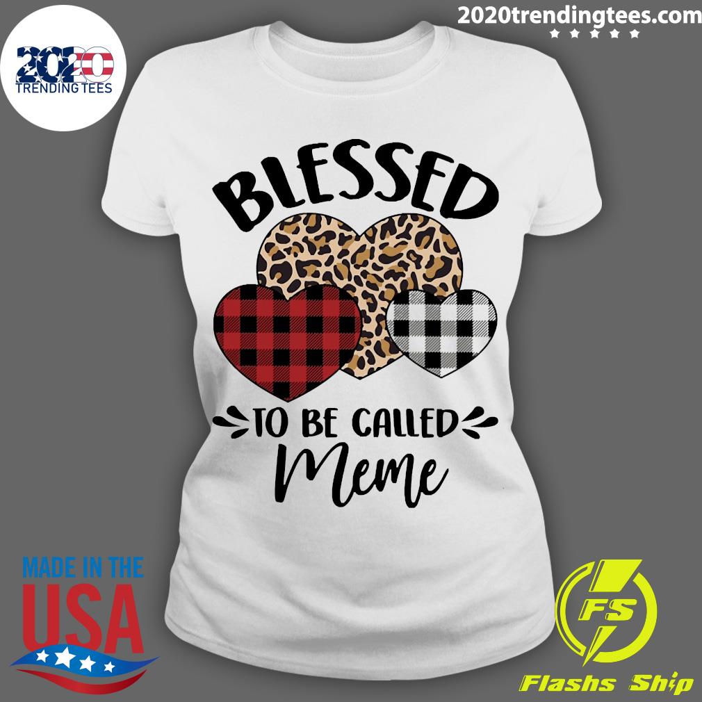 Official Blessed To Be Called Meme - Adult & Kids T-Shirts, Sweatshirts & Hoodies apparel design preview 3