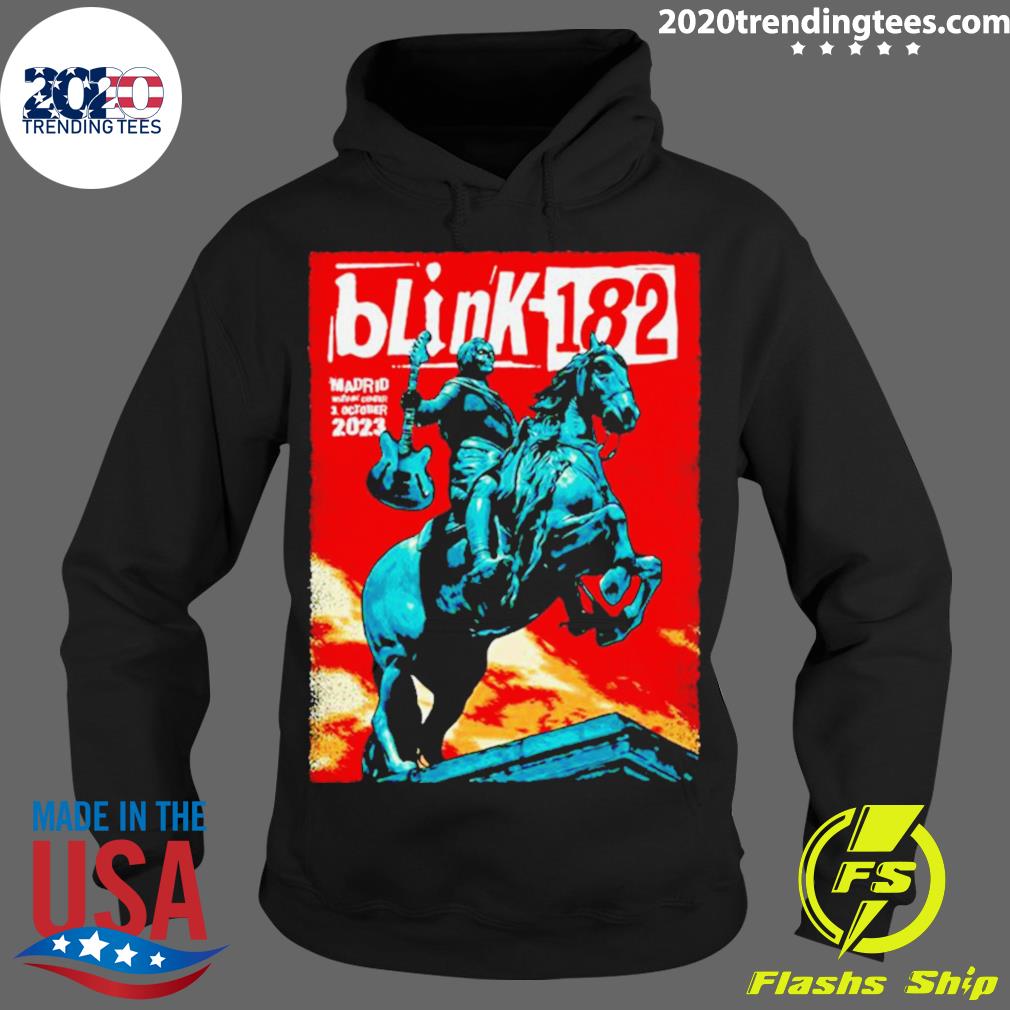 Official blink 182 Event Poster World Tour Tuesday 3 - Adult & Kids T-Shirts, Sweatshirts & Hoodies apparel design preview 2