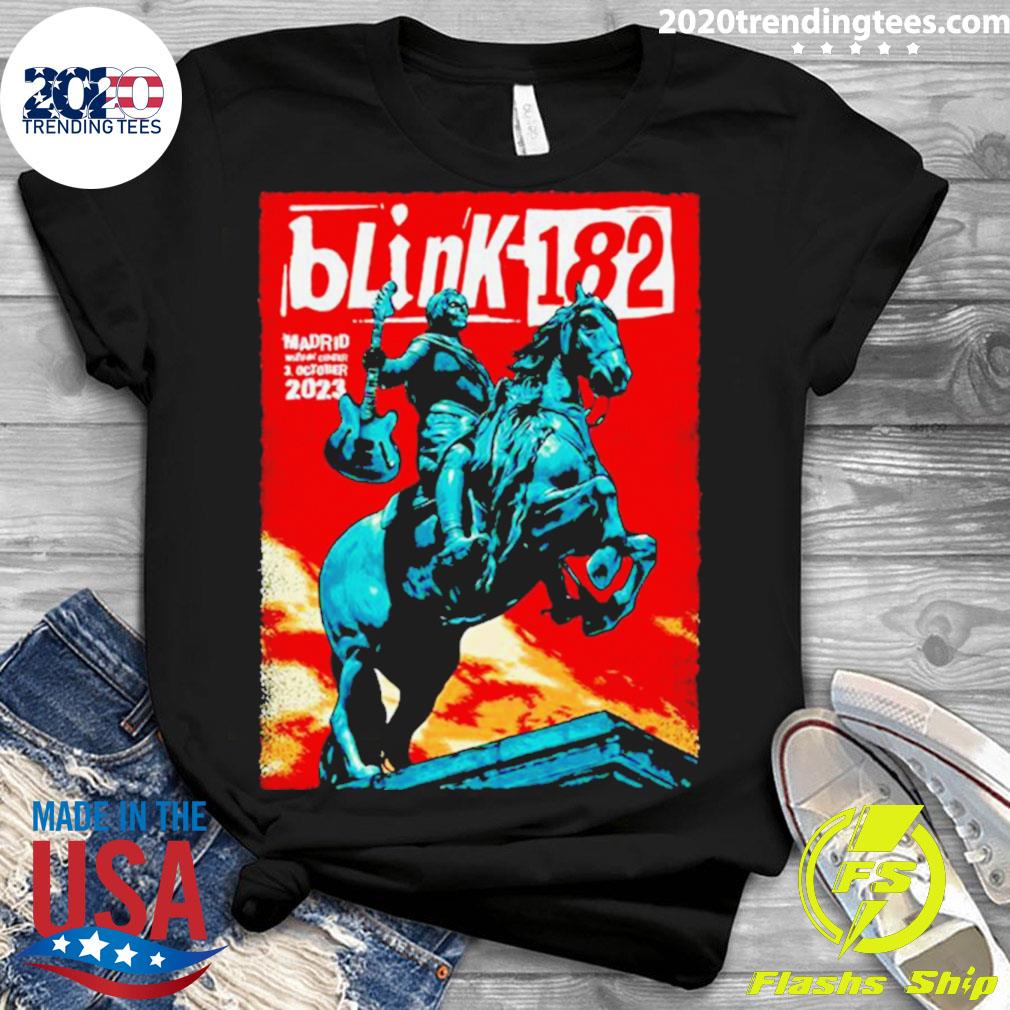 Official blink 182 Event Poster World Tour Tuesday 3 - Adult & Kids T-Shirts, Sweatshirts & Hoodies apparel design preview 3