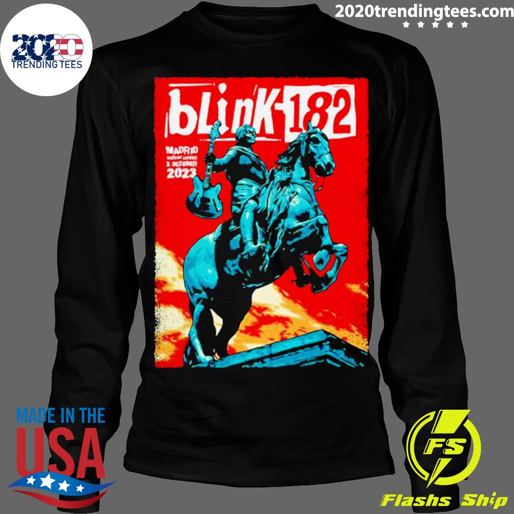Official blink 182 Event Poster World Tour Tuesday 3 - Adult & Kids T-Shirts, Sweatshirts & Hoodies apparel design preview 4