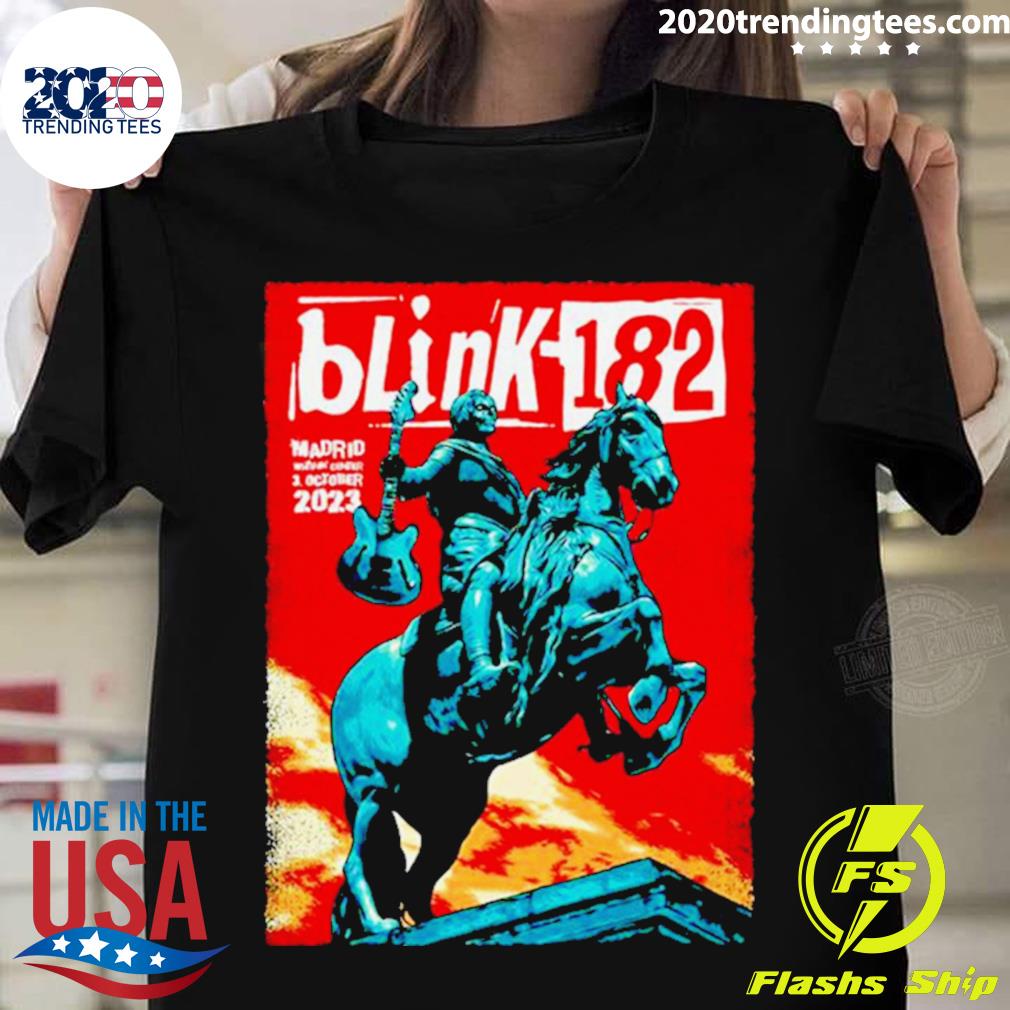 Official blink 182 Event Poster World Tour Tuesday 3 - Adult & Kids T-Shirts, Sweatshirts & Hoodies apparel design preview 1