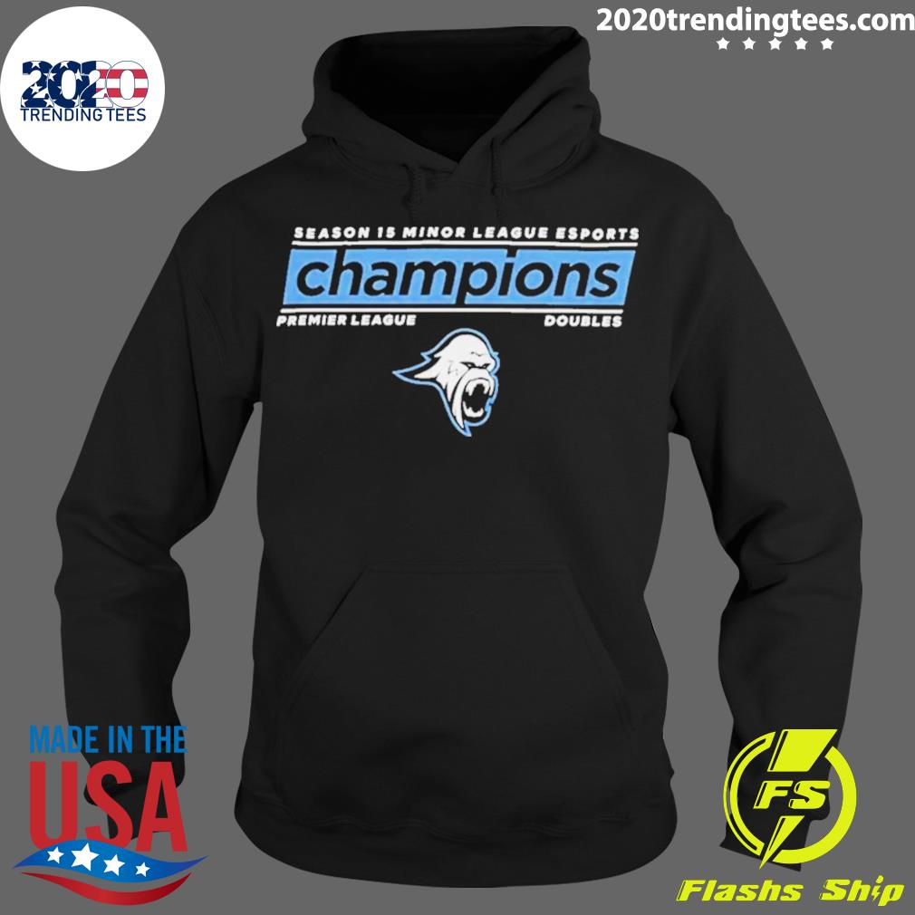 Official blizzard Premier League Doubles Champion - Adult & Kids T-Shirts, Sweatshirts & Hoodies apparel design preview 2