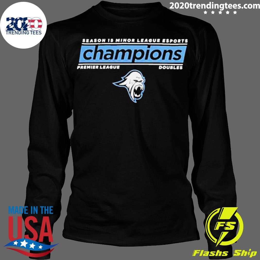 Official blizzard Premier League Doubles Champion - Adult & Kids T-Shirts, Sweatshirts & Hoodies apparel design preview 4