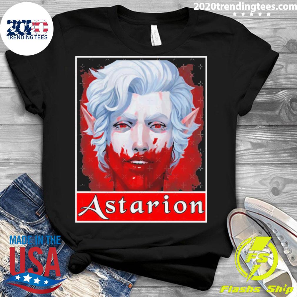 Official bloody Astarion Baldurs Gate 3 - Adult & Kids T-Shirts, Sweatshirts & Hoodies apparel design preview 3