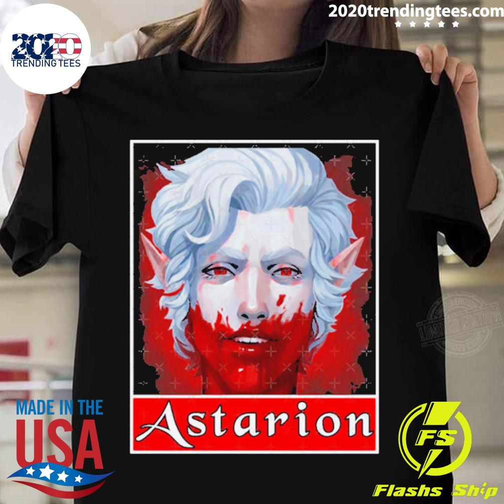 Official bloody Astarion Baldurs Gate 3 - Adult & Kids T-Shirts, Sweatshirts & Hoodies apparel design preview 1