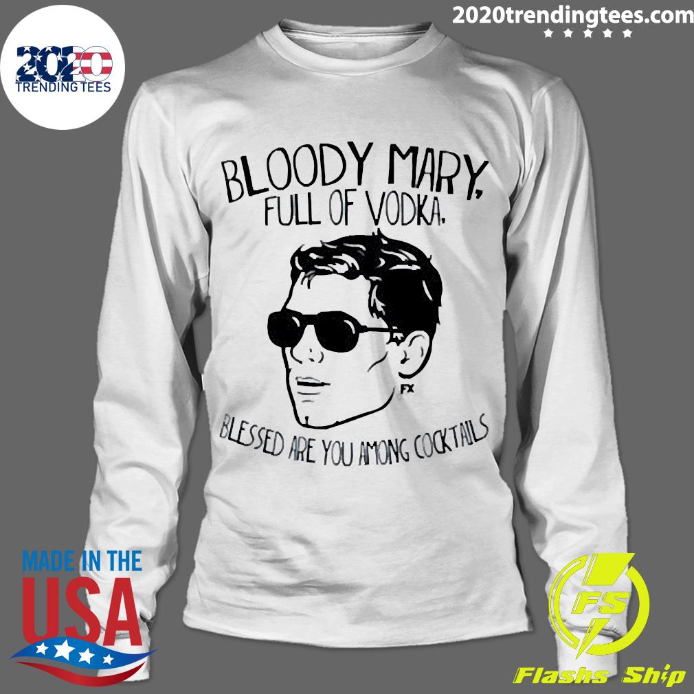 Official Bloody Mary Full of Vodka - Adult & Kids T-Shirts, Sweatshirts & Hoodies apparel design preview 4