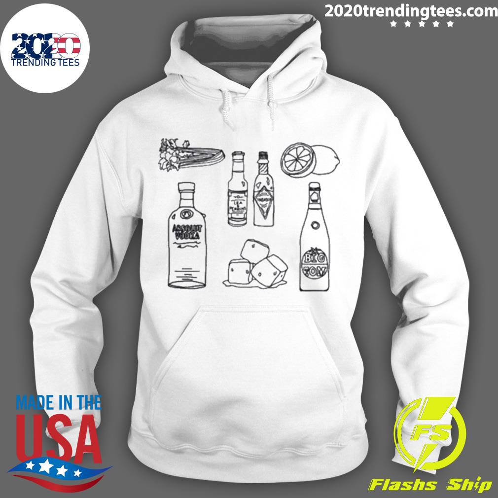 Official bloody Mary Vodka - Adult & Kids T-Shirts, Sweatshirts & Hoodies apparel design preview 2