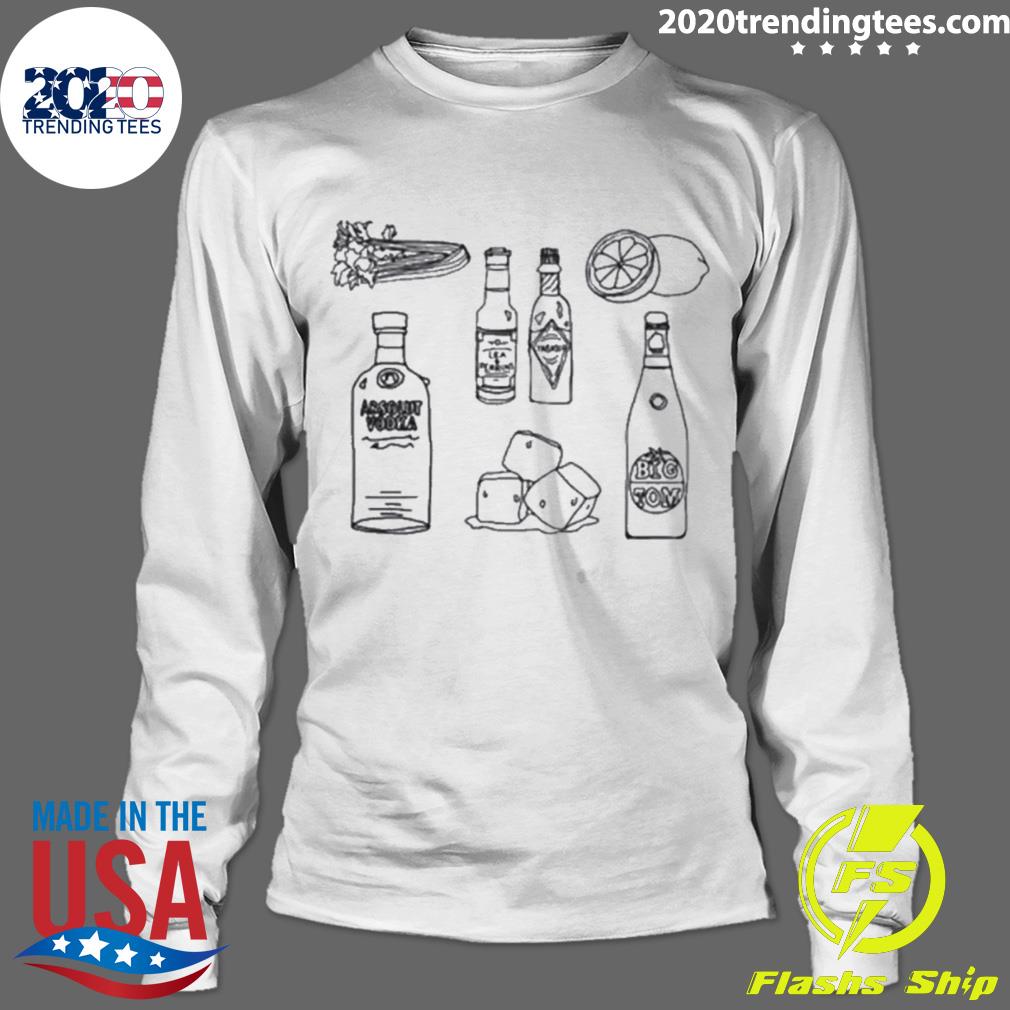 Official bloody Mary Vodka - Adult & Kids T-Shirts, Sweatshirts & Hoodies apparel design preview 4