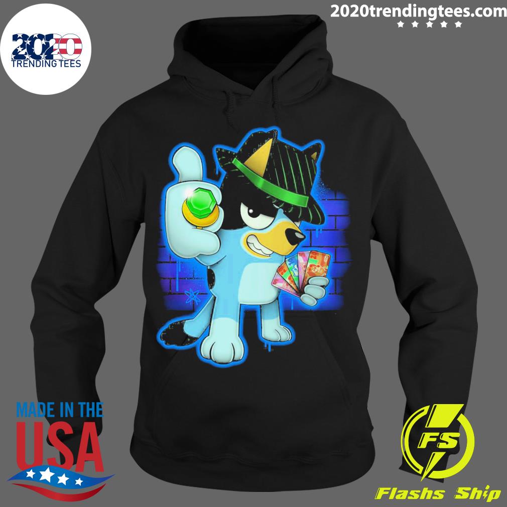Official bluey Finger - Adult & Kids T-Shirts, Sweatshirts & Hoodies apparel design preview 2