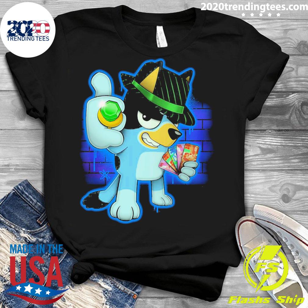 Official bluey Finger - Adult & Kids T-Shirts, Sweatshirts & Hoodies apparel design preview 3