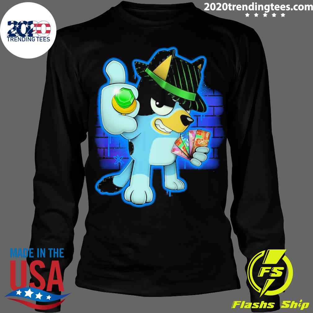 Official bluey Finger - Adult & Kids T-Shirts, Sweatshirts & Hoodies apparel design preview 4