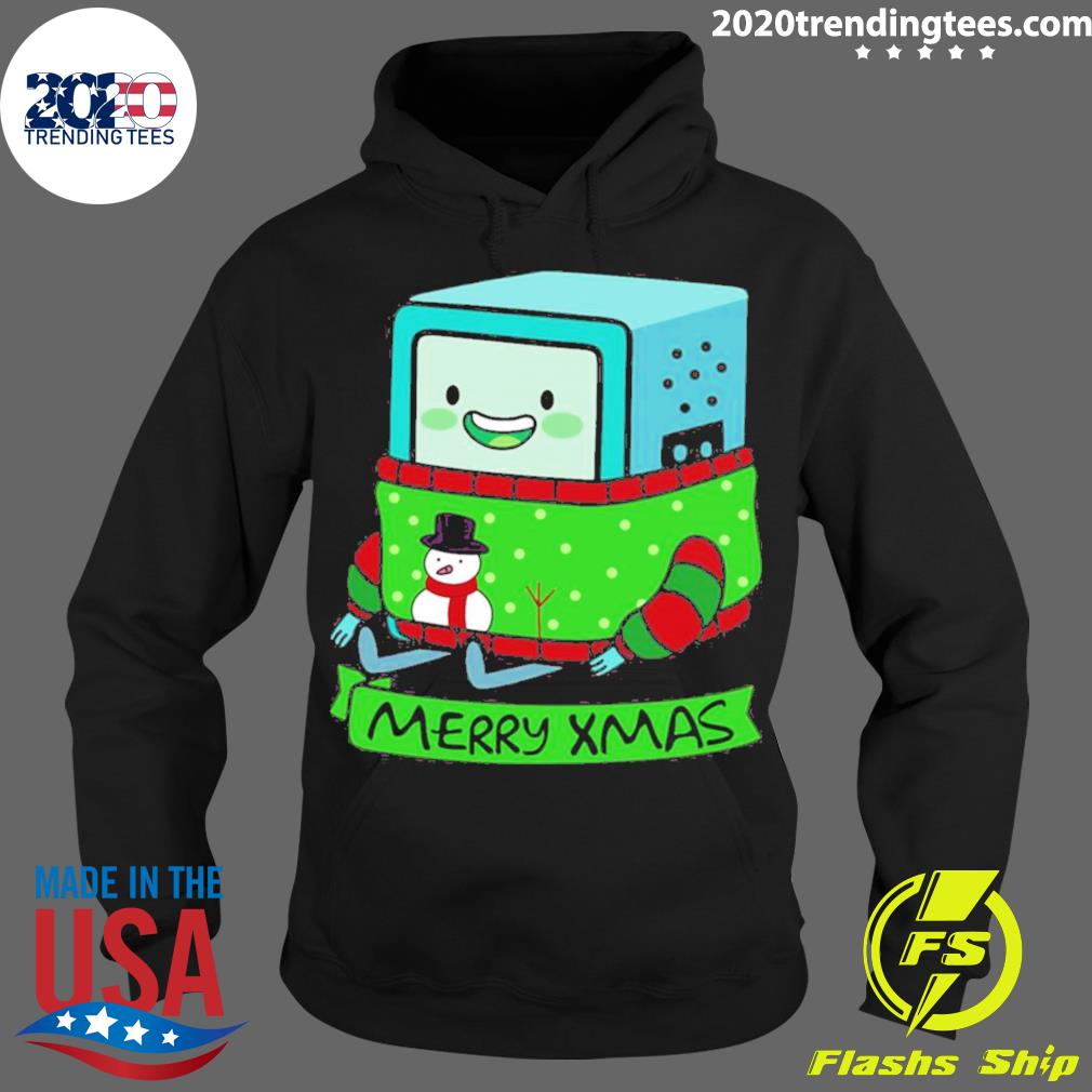 Official bmo Xmas Christmas - Adult & Kids T-Shirts, Sweatshirts & Hoodies apparel design preview 2