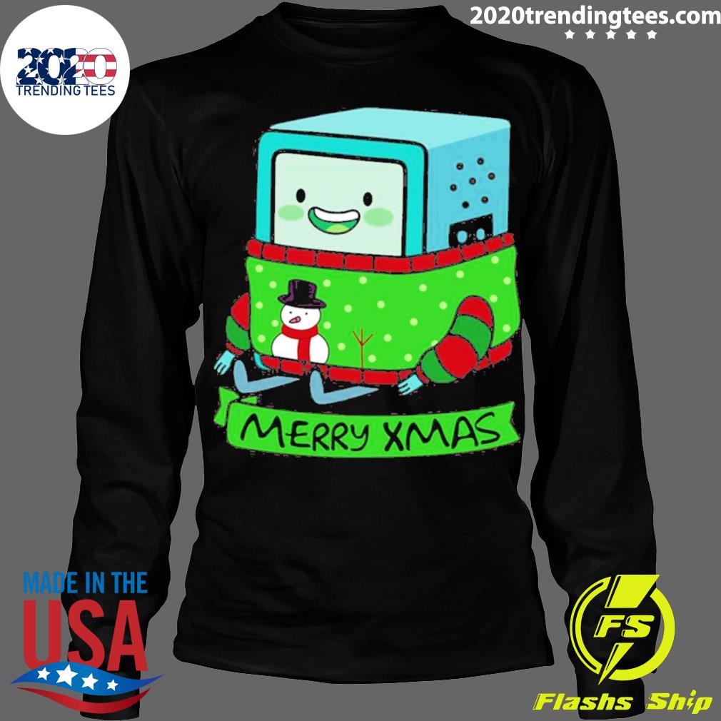Official bmo Xmas Christmas - Adult & Kids T-Shirts, Sweatshirts & Hoodies apparel design preview 4