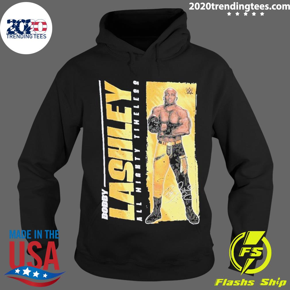 Official bobby Lashley Black All Mighty Timeless - Adult & Kids T-Shirts, Sweatshirts & Hoodies apparel design preview 2