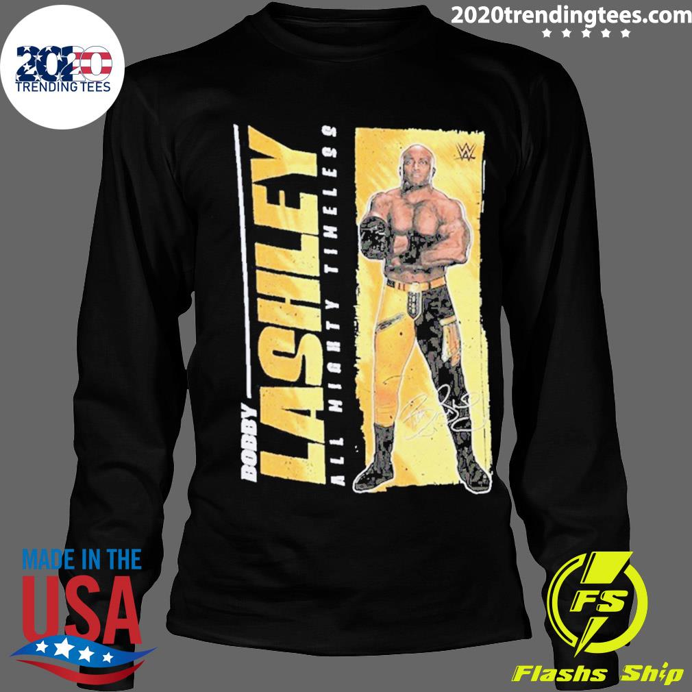 Official bobby Lashley Black All Mighty Timeless - Adult & Kids T-Shirts, Sweatshirts & Hoodies apparel design preview 4