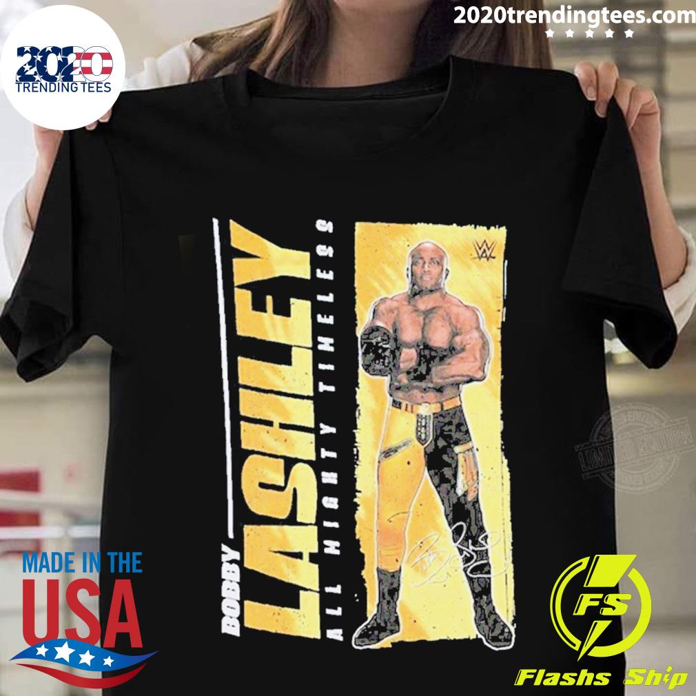 Official bobby Lashley Black All Mighty Timeless - Adult & Kids T-Shirts, Sweatshirts & Hoodies apparel design preview 1