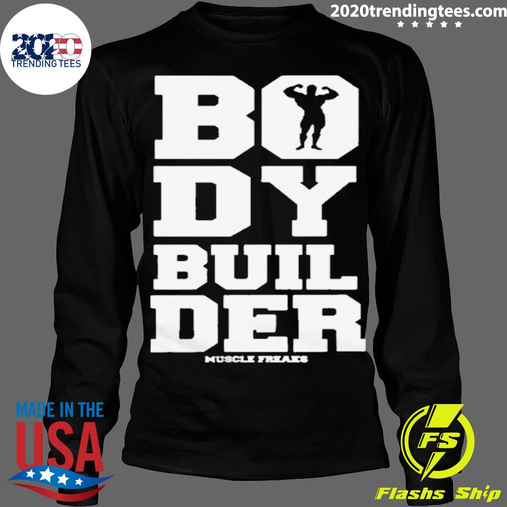 Official bodybuilder Muscle Freaks - Adult & Kids T-Shirts, Sweatshirts & Hoodies apparel design preview 4