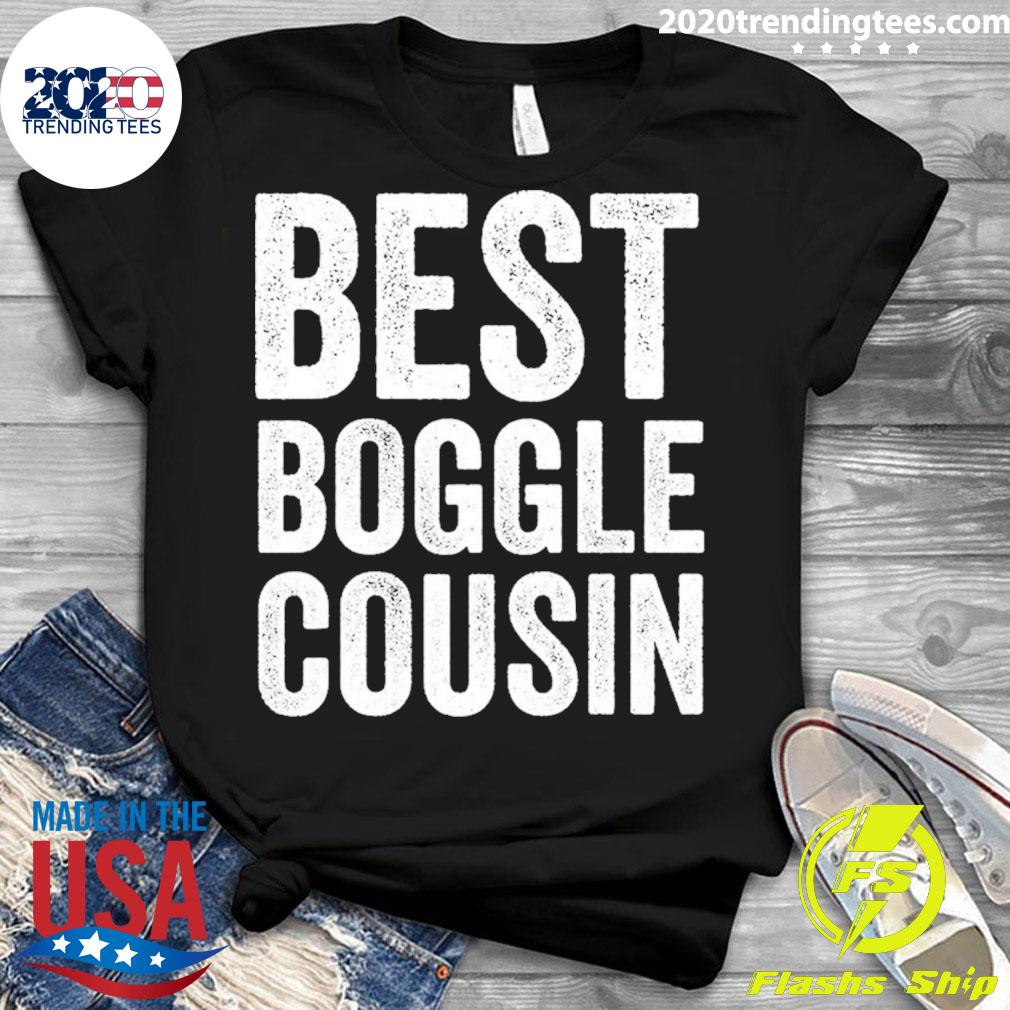 Official boggle Cousin Board Game - Adult & Kids T-Shirts, Sweatshirts & Hoodies apparel design preview 3