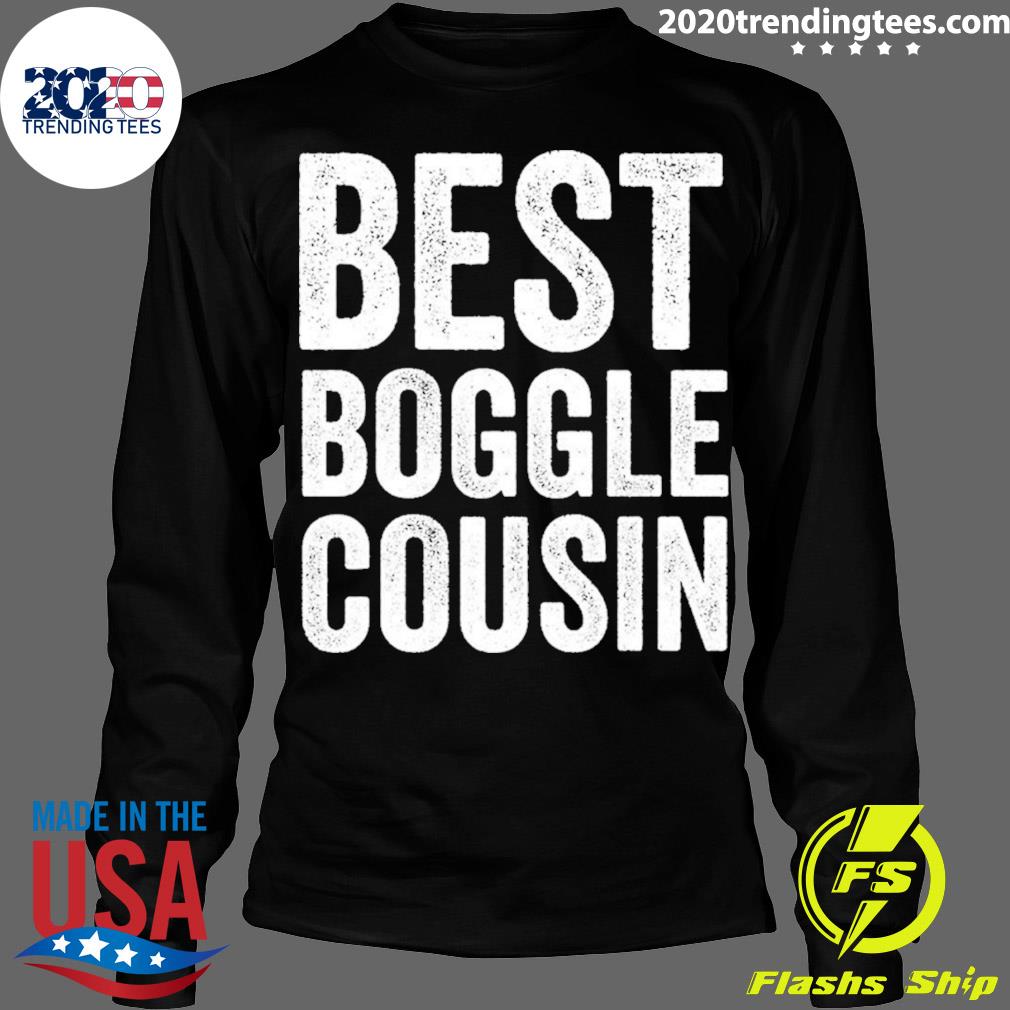 Official boggle Cousin Board Game - Adult & Kids T-Shirts, Sweatshirts & Hoodies apparel design preview 4
