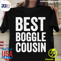 Official boggle Cousin Board Game - Adult & Kids T-Shirts, Sweatshirts & Hoodies apparel design preview 1