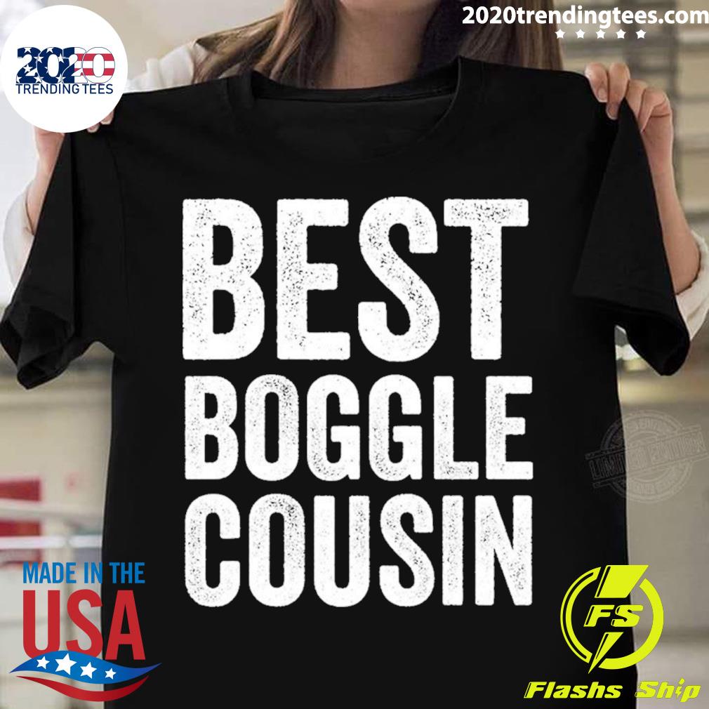 Official boggle Cousin Board Game - Adult & Kids T-Shirts, Sweatshirts & Hoodies apparel design preview 1