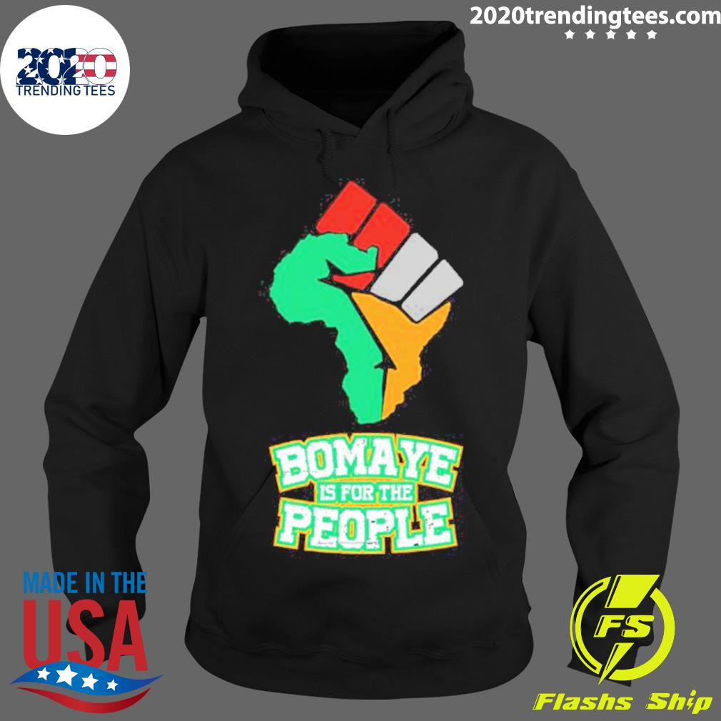 Official bomaye Is For The People - Adult & Kids T-Shirts, Sweatshirts & Hoodies apparel design preview 2