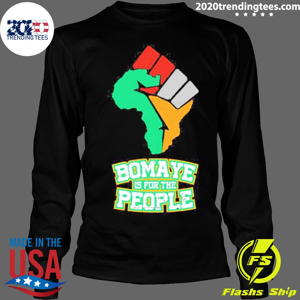 Official bomaye Is For The People - Adult & Kids T-Shirts, Sweatshirts & Hoodies apparel design preview 4