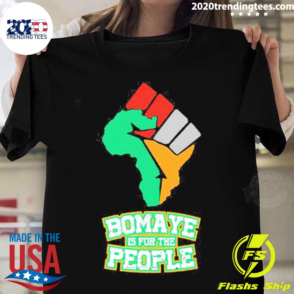 Official bomaye Is For The People - Adult & Kids T-Shirts, Sweatshirts & Hoodies apparel design preview 1