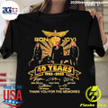 Official bon Jovi 40 Years 1983-2023 Signature Thank - Adult & Kids T-Shirts, Sweatshirts & Hoodies apparel design preview 1