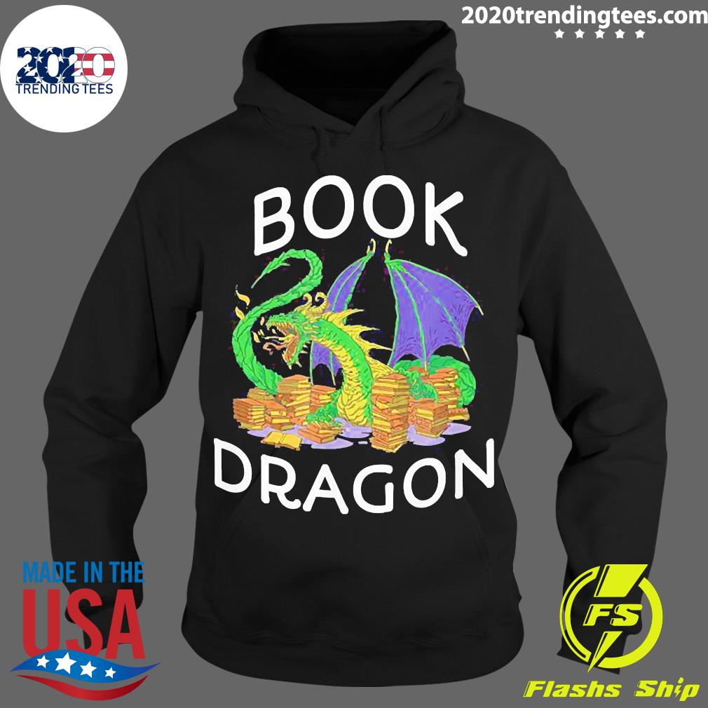 Official Book Dragon Smart Readers - Adult & Kids T-Shirts, Sweatshirts & Hoodies apparel design preview 2