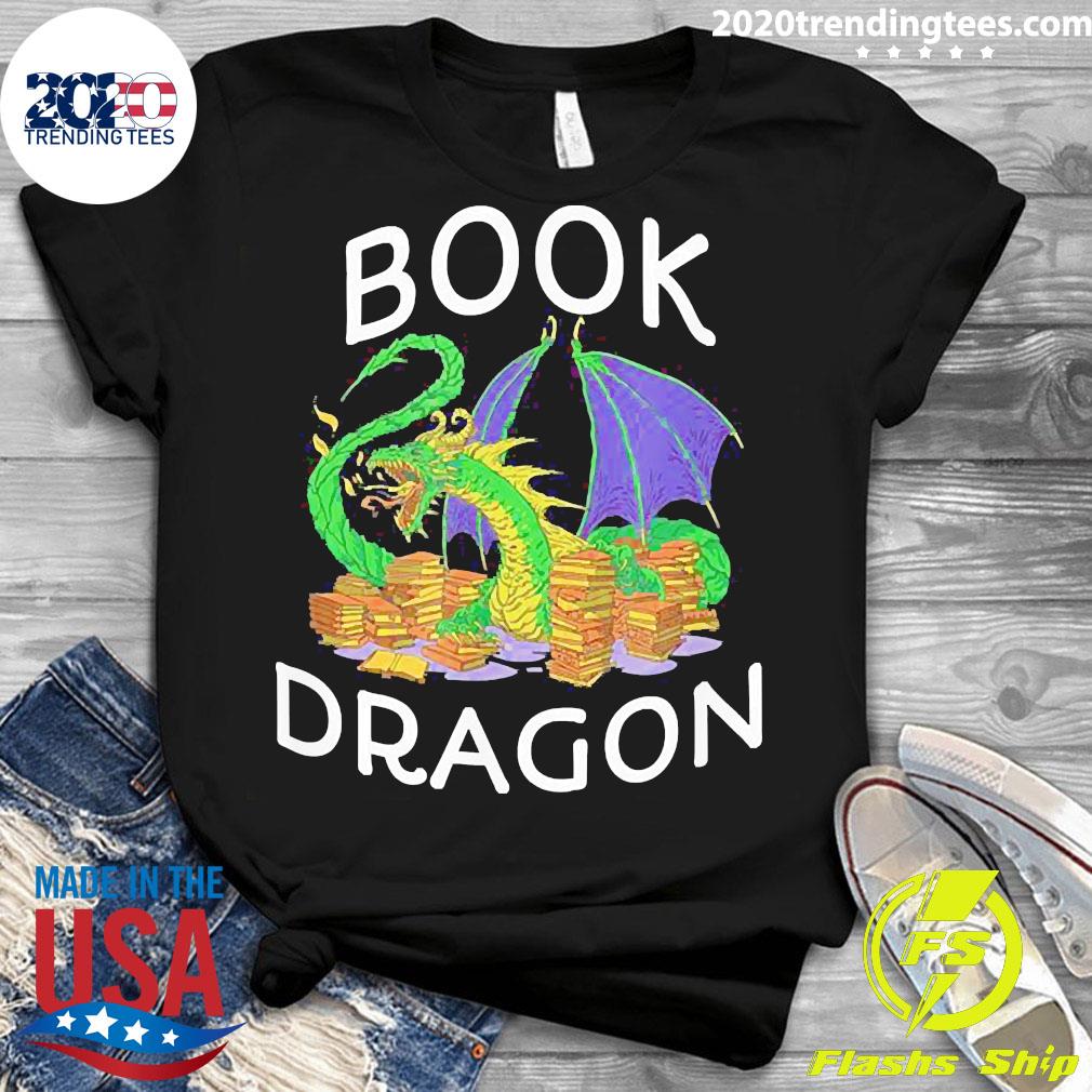 Official Book Dragon Smart Readers - Adult & Kids T-Shirts, Sweatshirts & Hoodies apparel design preview 3