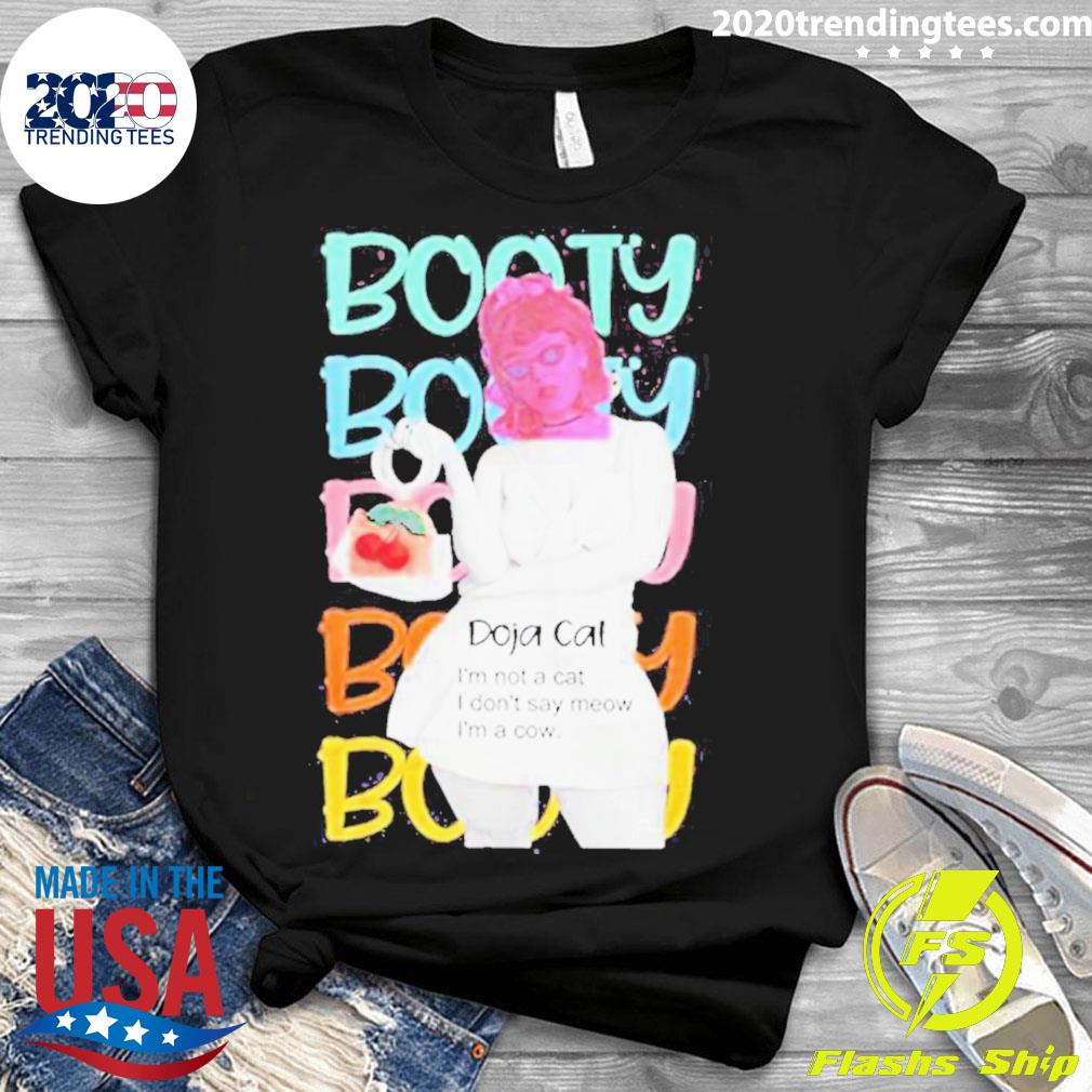 Official booty Doja Cat I'm Not A I Don't Say Meow - Adult & Kids T-Shirts, Sweatshirts & Hoodies apparel design preview 3