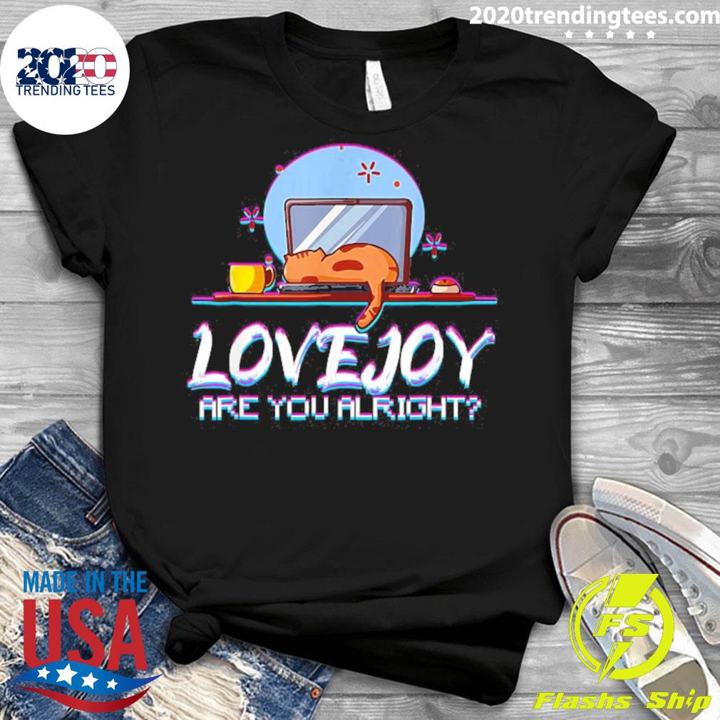 Official bored Cat Lovejoy Funny Cats Kitten - Adult & Kids T-Shirts, Sweatshirts & Hoodies apparel design preview 3
