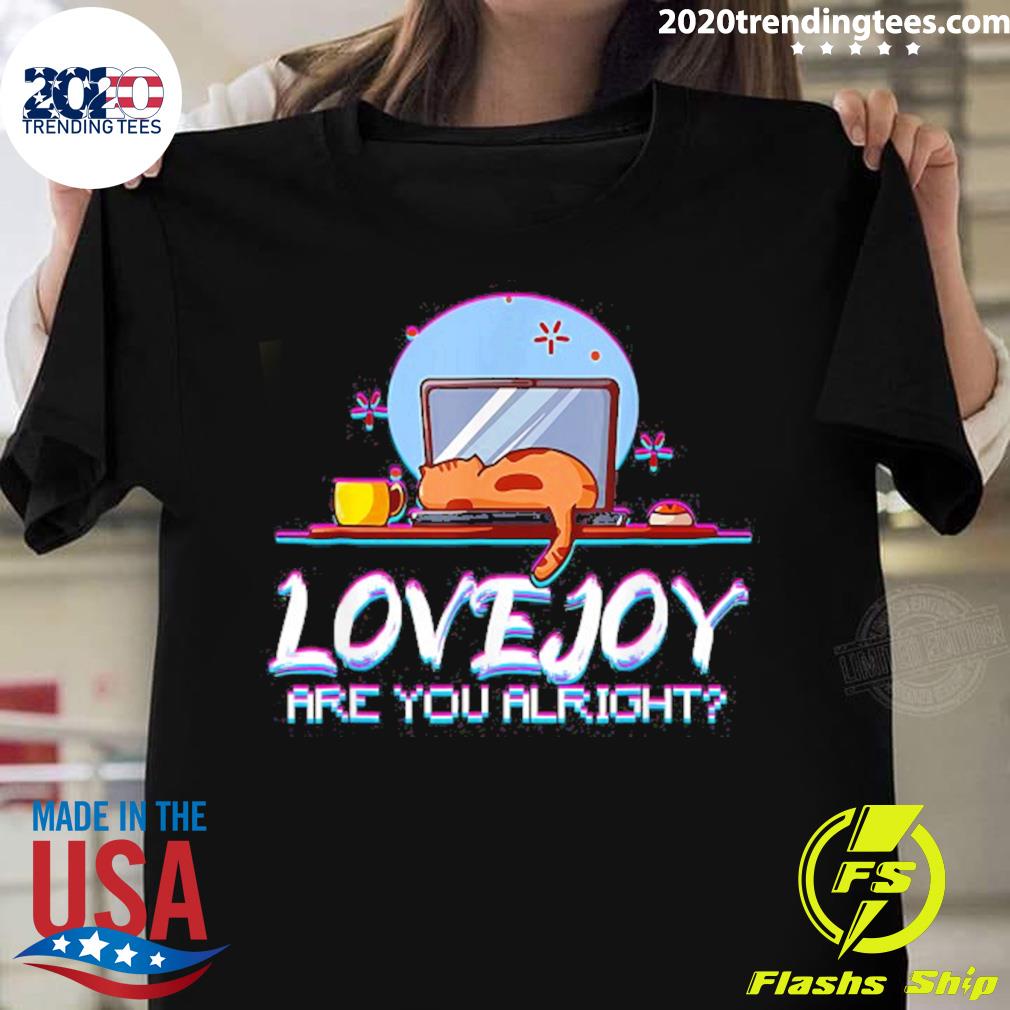 Official bored Cat Lovejoy Funny Cats Kitten - Adult & Kids T-Shirts, Sweatshirts & Hoodies apparel design preview 1
