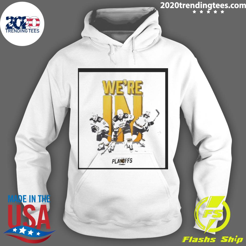 Official boston Bruins We're In 2023 Providence - Adult & Kids T-Shirts, Sweatshirts & Hoodies apparel design preview 2