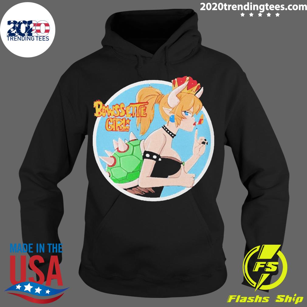 Official Bowsette Girl - Adult & Kids T-Shirts, Sweatshirts & Hoodies apparel design preview 2