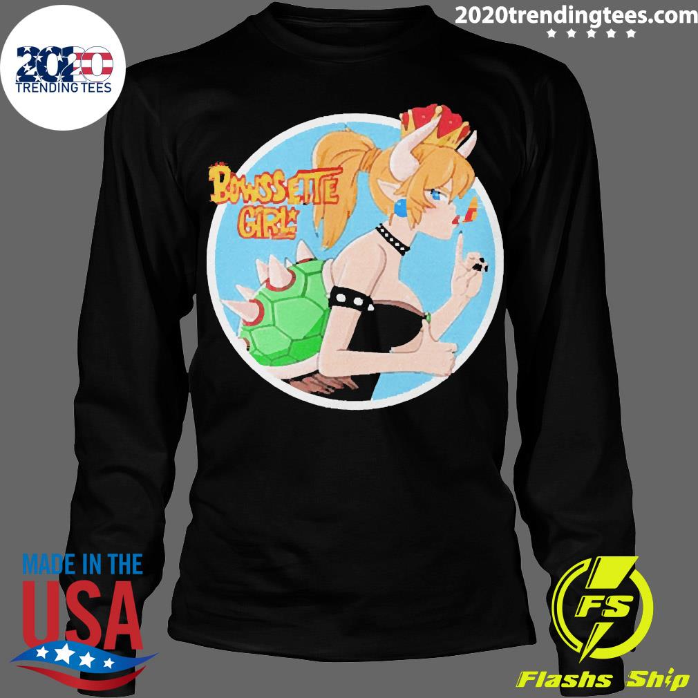 Official Bowsette Girl - Adult & Kids T-Shirts, Sweatshirts & Hoodies apparel design preview 4