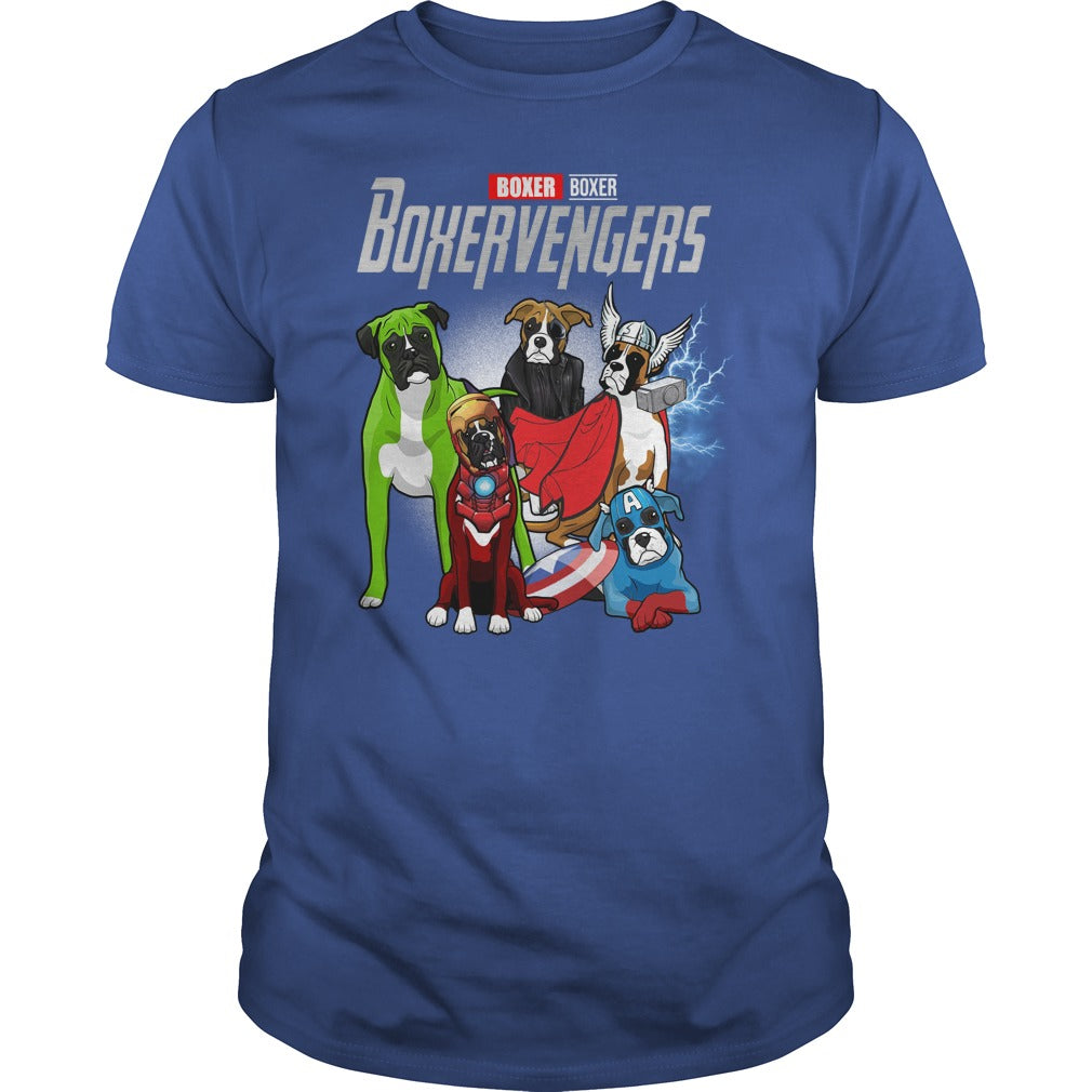 Official Boxer Boxervengers - Adult & Kids T-Shirts, Sweatshirts & Hoodies apparel design preview 1