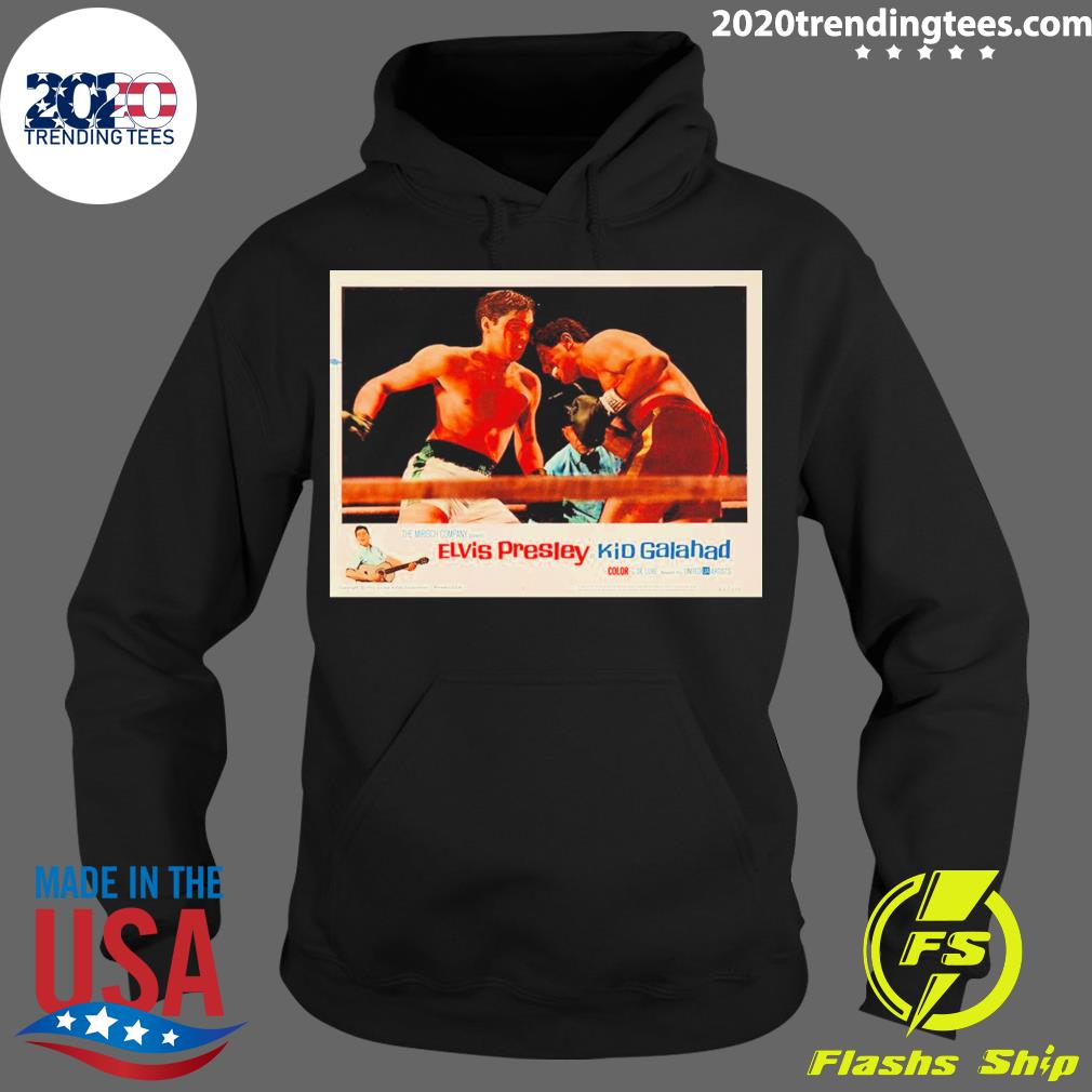 Official boxing Drama Film Elvis Presley Vs Kid - Adult & Kids T-Shirts, Sweatshirts & Hoodies apparel design preview 2