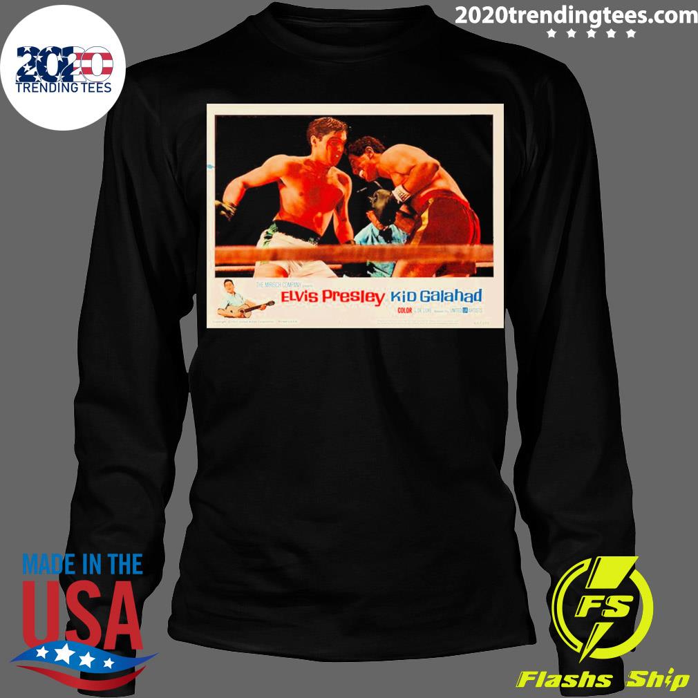 Official boxing Drama Film Elvis Presley Vs Kid - Adult & Kids T-Shirts, Sweatshirts & Hoodies apparel design preview 4