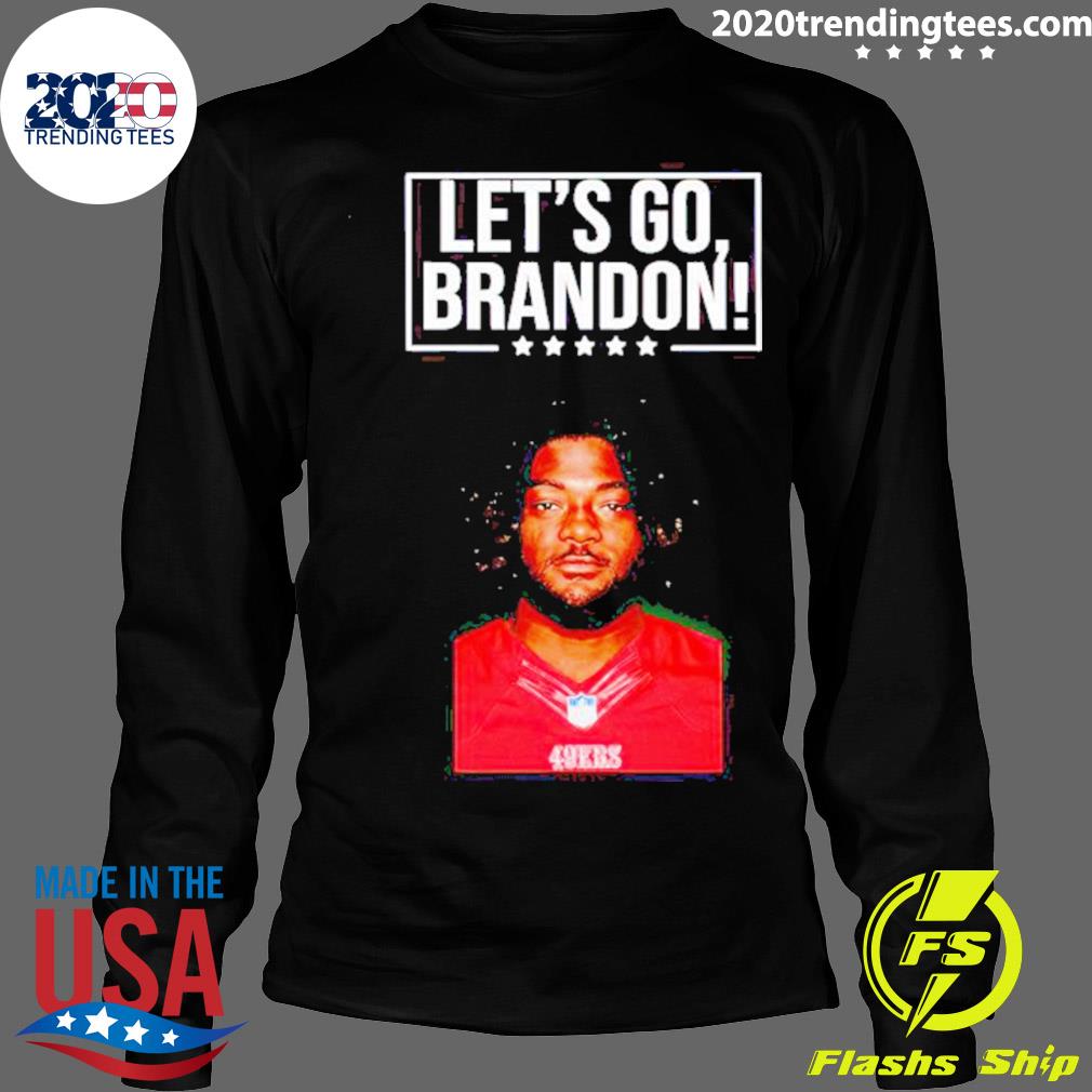 Official brandon Aiyuk Let's Go - Adult & Kids T-Shirts, Sweatshirts & Hoodies apparel design preview 4